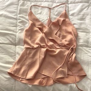 Astr pink spaghetti strap